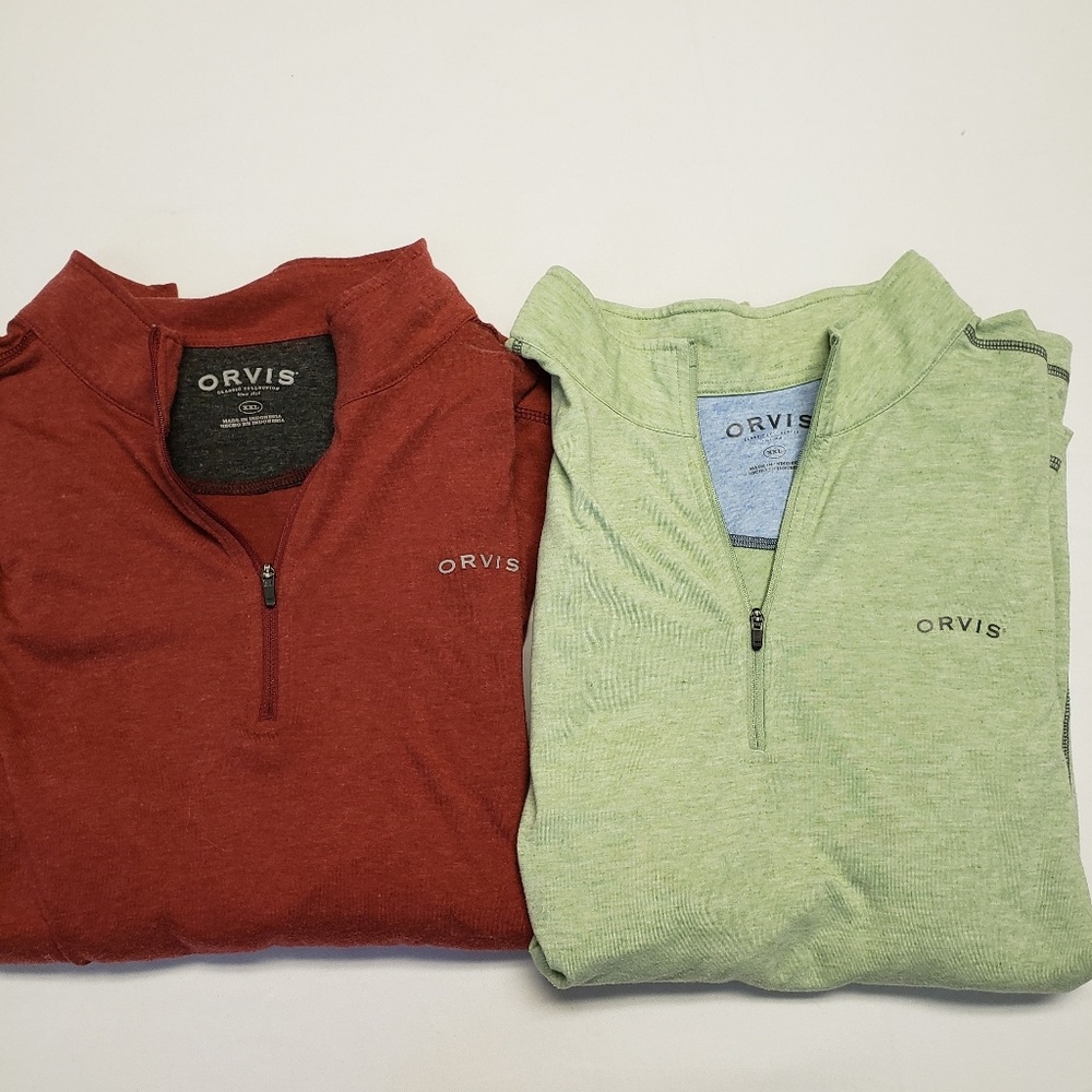 Lot of 2 Orvis Classic Mens Long Sleeve XXL